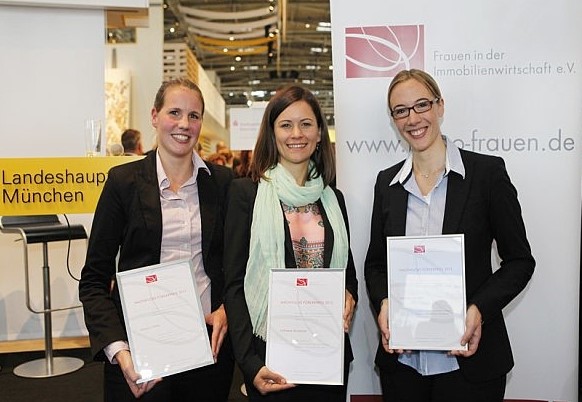 Frauen in der Immobilienwirtschaft e.V. | Förderung: Ingeborg-Warschke-Nachwuchsförderpreis - Preisträger 2013