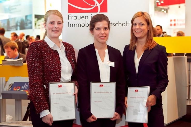 Frauen in der Immobilienwirtschaft e.V. | Förderung: Ingeborg-Warschke-Nachwuchsförderpreis - Preisträger 2014